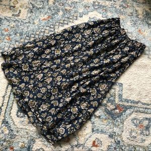 AE Midi floral paisley Skirt